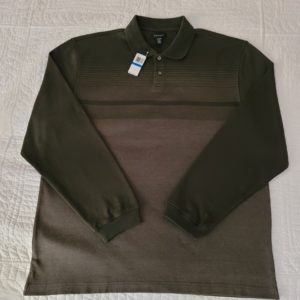 Van Heusen Long-sleeve Polo XL