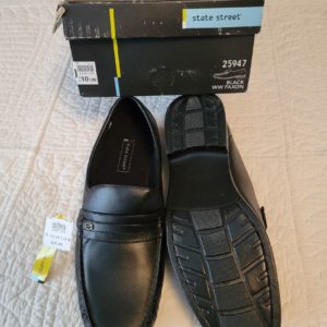 State Street Loafers 10.5 W Black